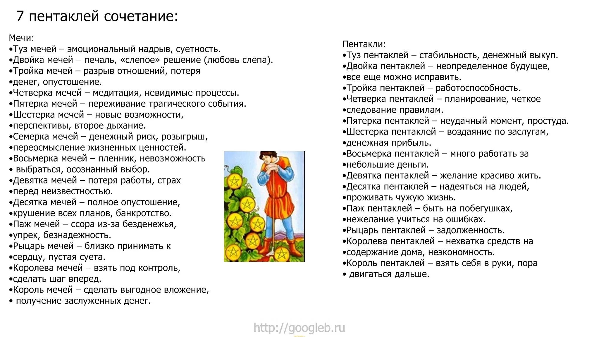 7 Пентаклей Таро Уэйта. Значение карт Таро. Карты Таро значение. Сочетание карт Таро. Тройка пентаклей семерка пентаклей