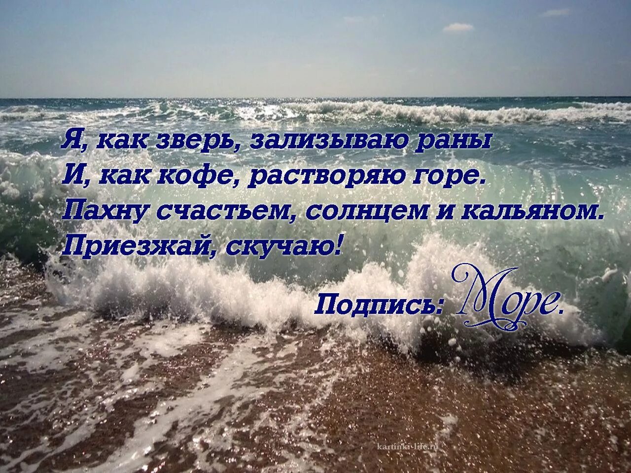 Подписать берег
