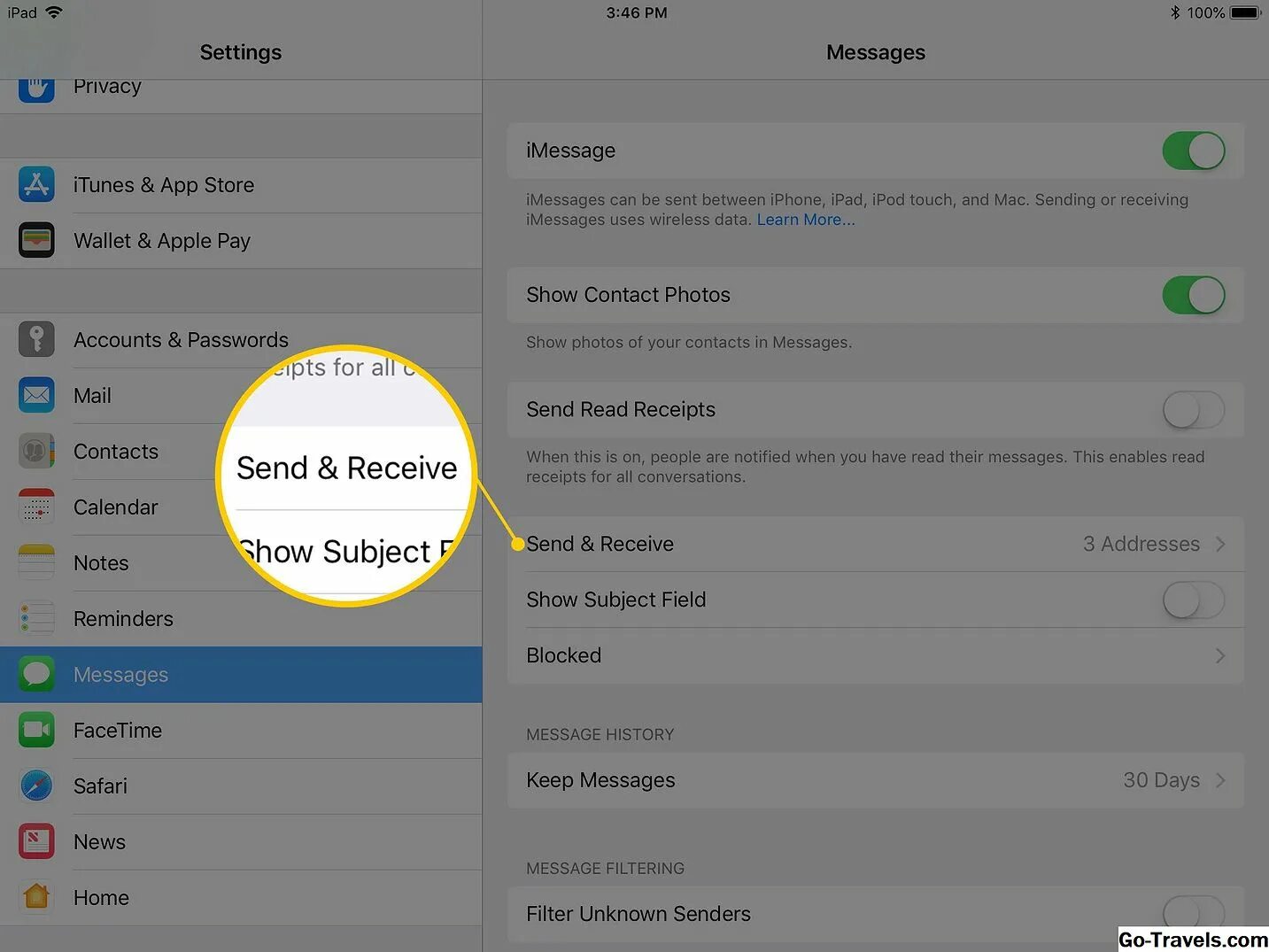 Send messages 15