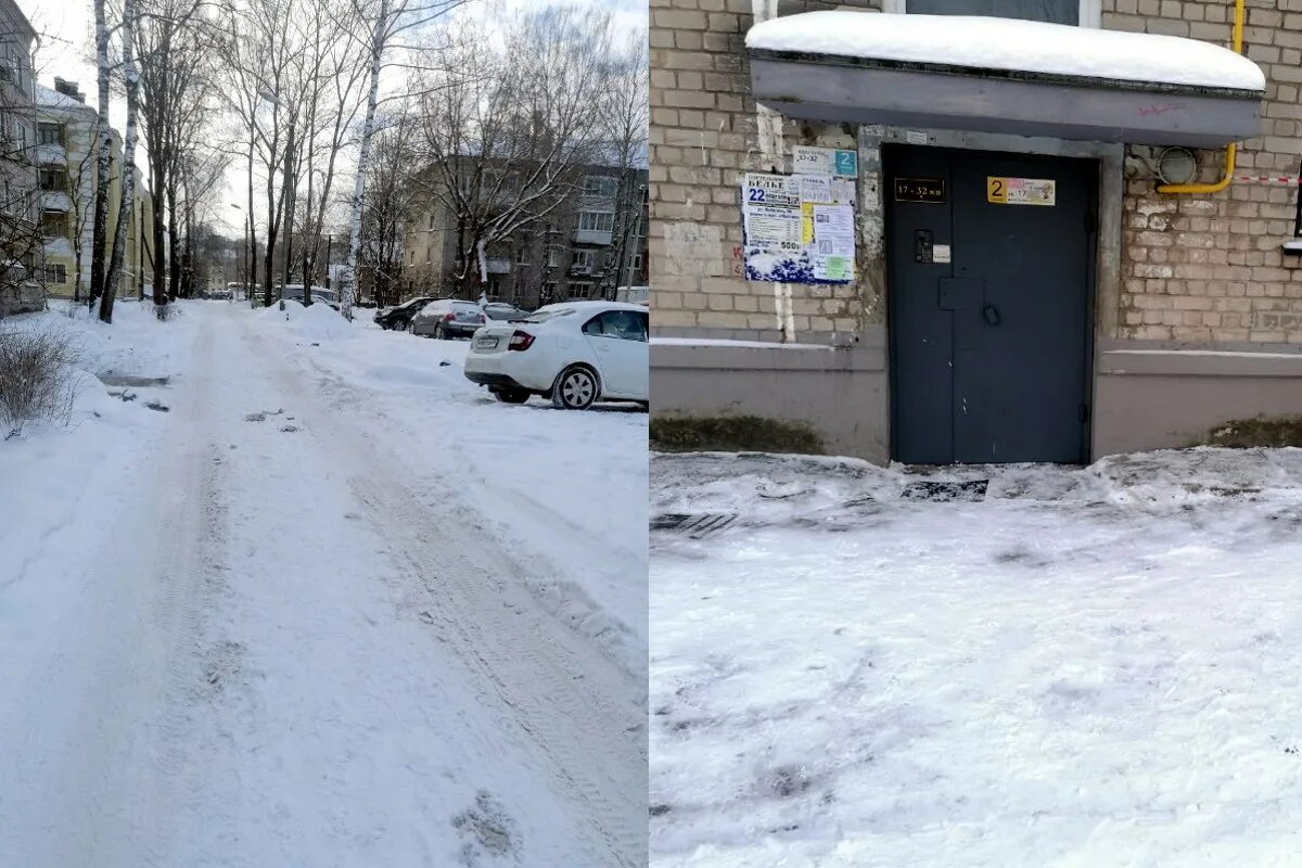 Ооо ук тверь. Зимний подъезд. Двор подъезд. Фото площадки у подъезда зимой.