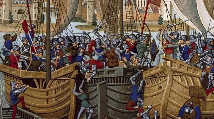 Битва при слейсе. Морское сражение при слейсе. Битва при слейсе столетняя война. Битва при слейсе. Битва при слейсе столетняя война.