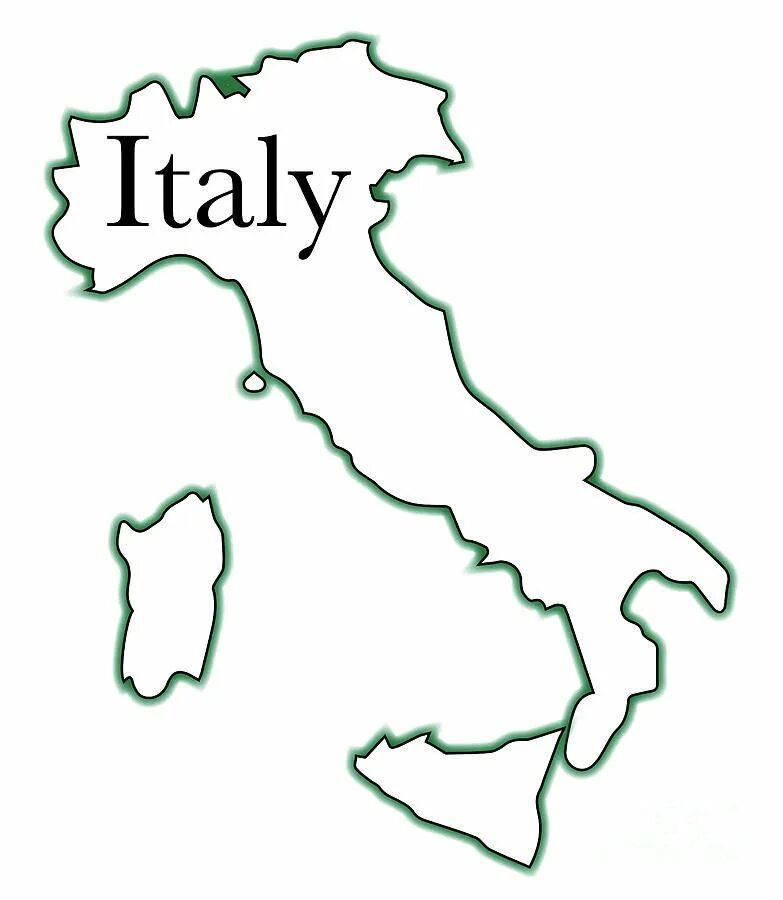 Очертания Италии на карте. Контур Италии. Карта Италии на белом фоне. Карта Италии контур. Контурная карта италия 5 класс