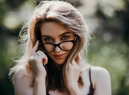 Blue eyes glasses