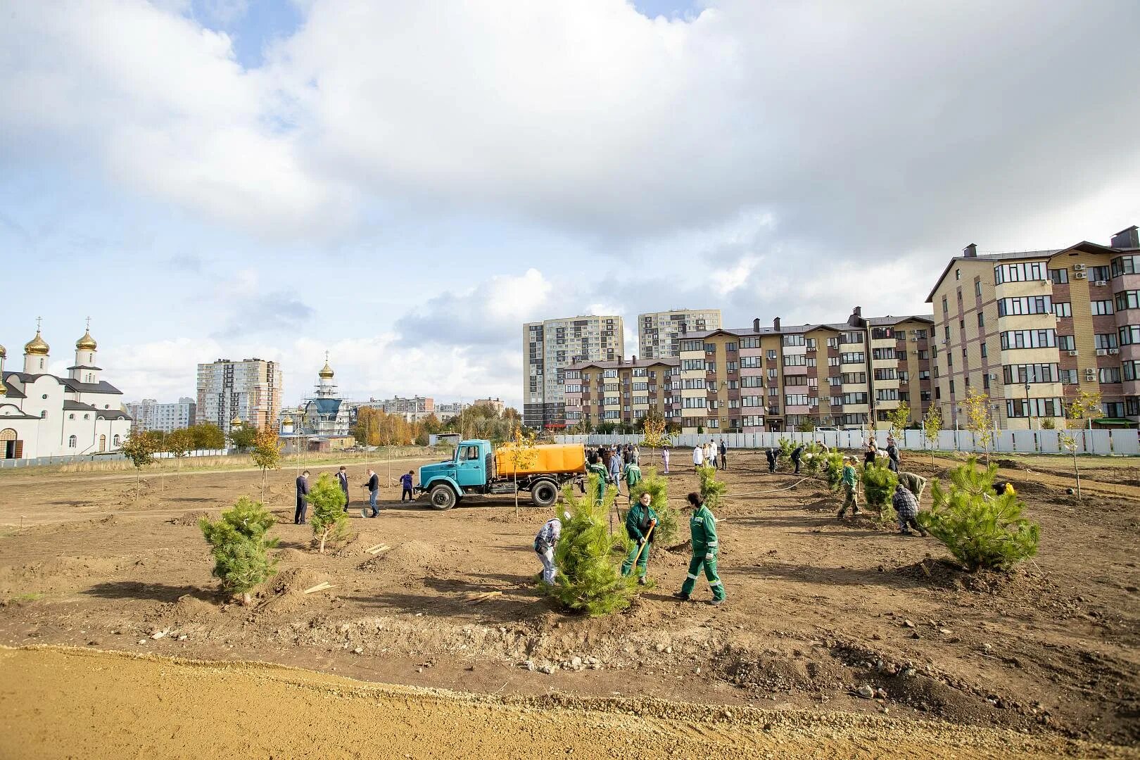 AVA Group благоустраивает Крещенский парк в Анапе Практика на РБК+ Краснодарский