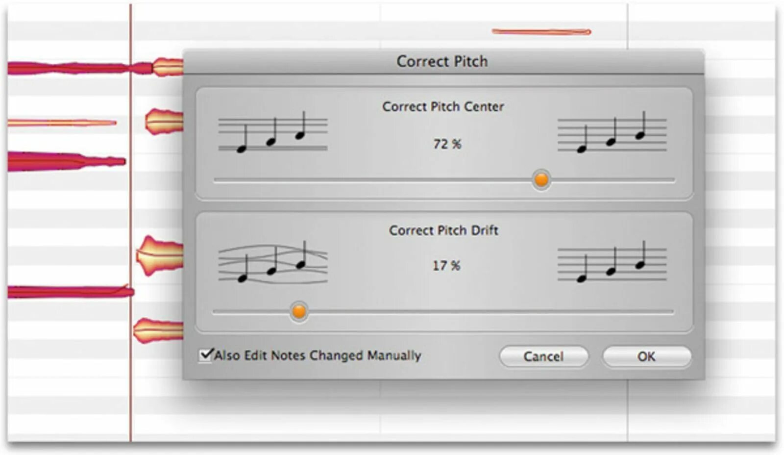 Correct opening 2. VST plugin Melodyne. Pitch плагин. Как разрезать ноту в мелодайн. Как выровнять Ноты в Melodyne.