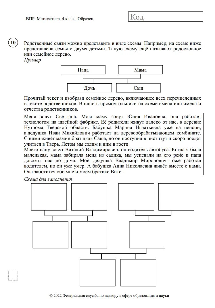 Впр по математике 2022 год задания. ВПР математика 4 класс задание 10 родословная. ВПР по математике 4 класс Древо.. ВПР по математике 4 класс с родословной. ВПР задание 4.