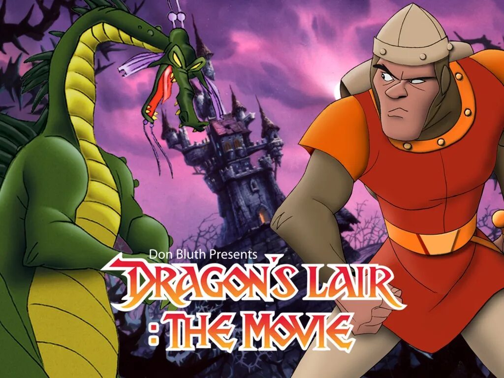 Невесту скинули в логово дракона. Dragon’s Lair («Логово дракона»). Дон Блут Dragons Lair. Dragon's Lair 1983.