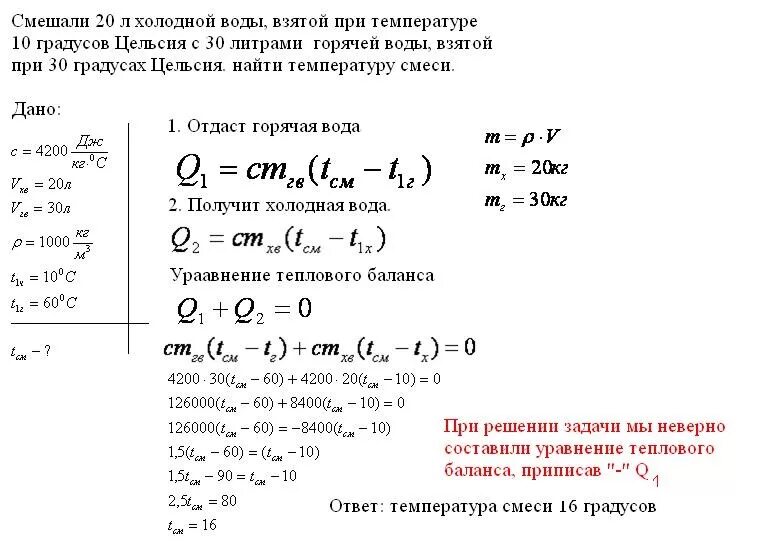 Сколько литров воды при температуре 83