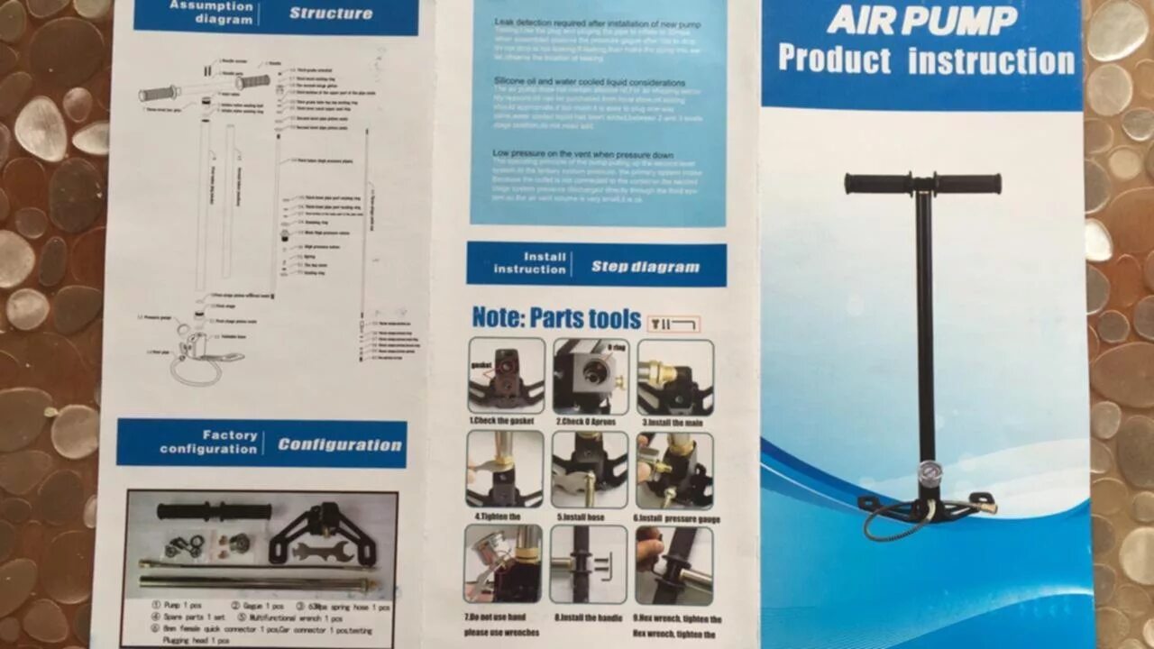 Product instruction. Ручной насос высокого давления 300 атм для пневматики. Air Pump product instruction. Насос высокого давления Walmet. Насос ВД на базе домкрата.