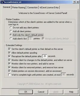 Screwdrivers client