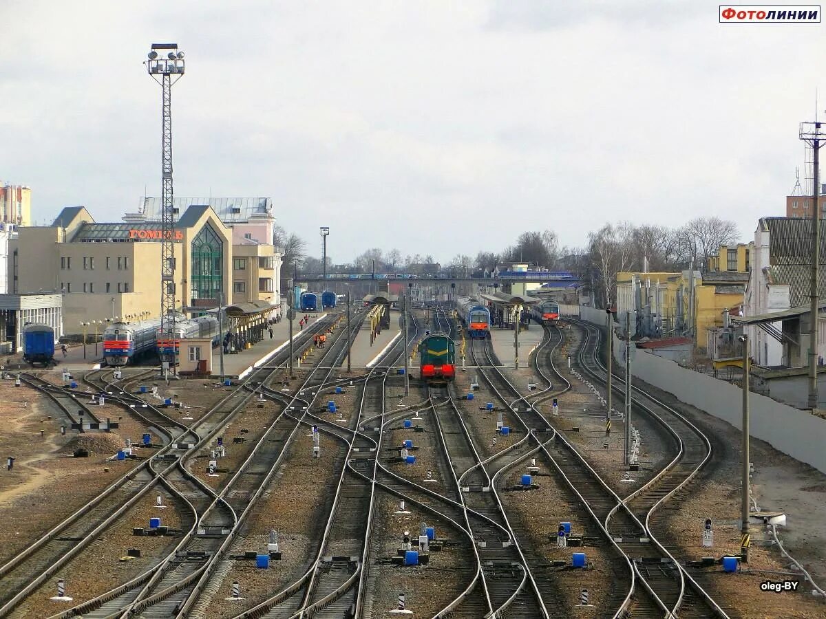 Гомельская железная дорога. Станция Гомель. Гомель ЖД вокзал. Вокзал станции Гомель. Жлобин (станция).