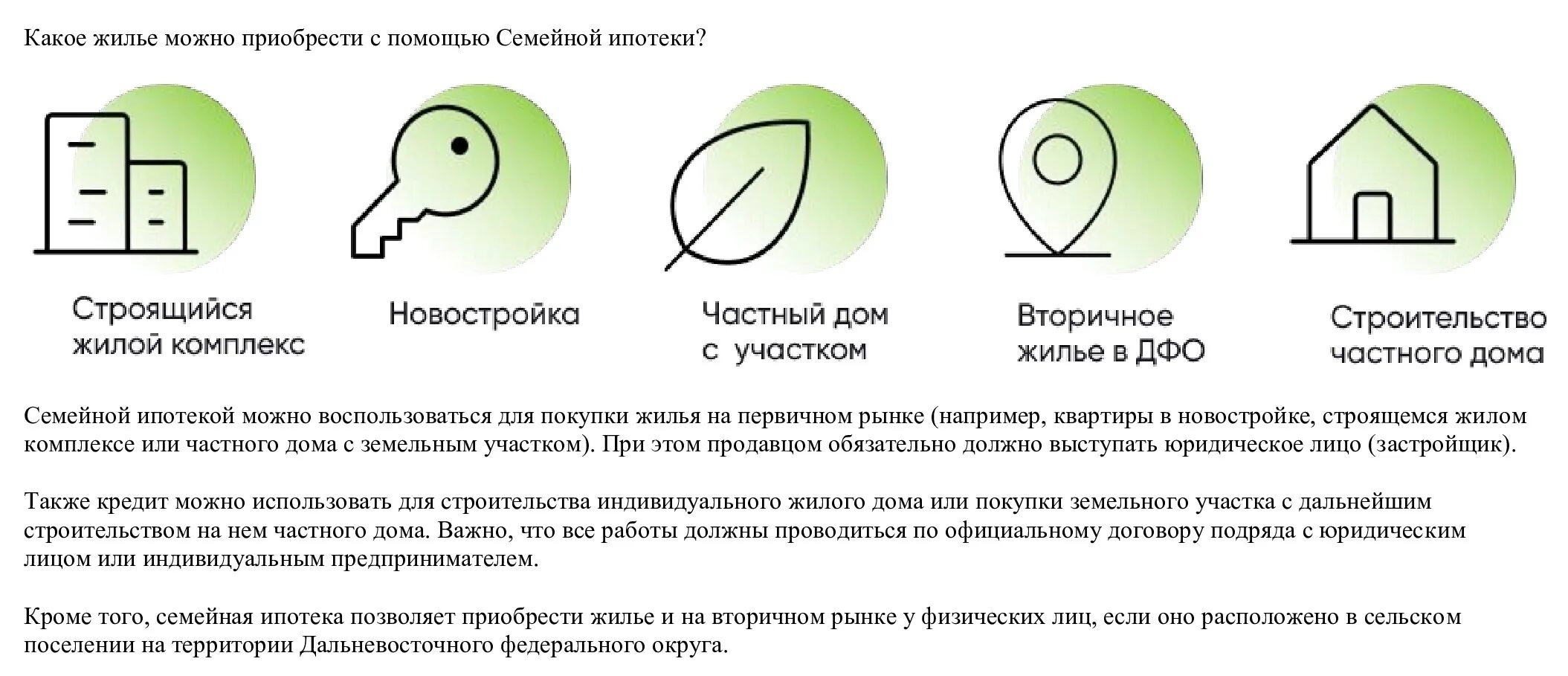 Можно ли по переуступке взять семейную ипотеку