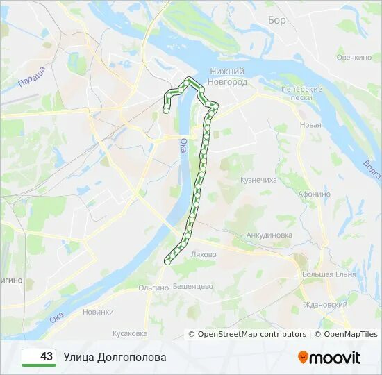 43 Маршрут Нижний Новгород. Автобус 642 маршрут остановки. Ул Долгополова Нижний Новгород на карте. 43 Автобус маршрут. 43 маршрут казань остановки