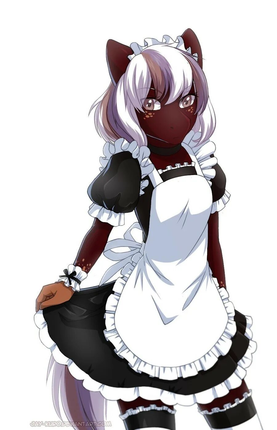 Furry maid. Куро Джей. Фурри горничная. Фурри горничные. Furry горничная.