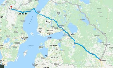 Расстояние псков выборг