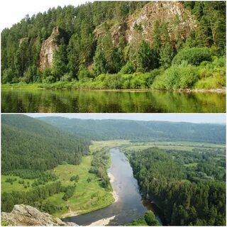 Река белая впадают