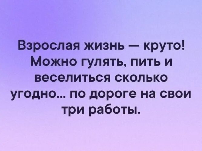 Взрослая жизнь картинки. Взрослая жизнь. Взрослая жизнь это круто можно гулять. Взрослая жизнь юмор. Приколы про взрослую жизнь.