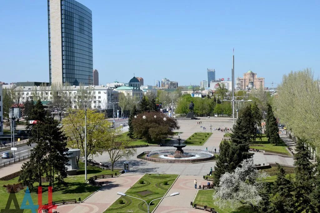 Площадь ленина донецк