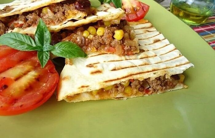 Beefy Quesadillas - My Honeys Place Cooking recipes, Recipes, Mexican food recip