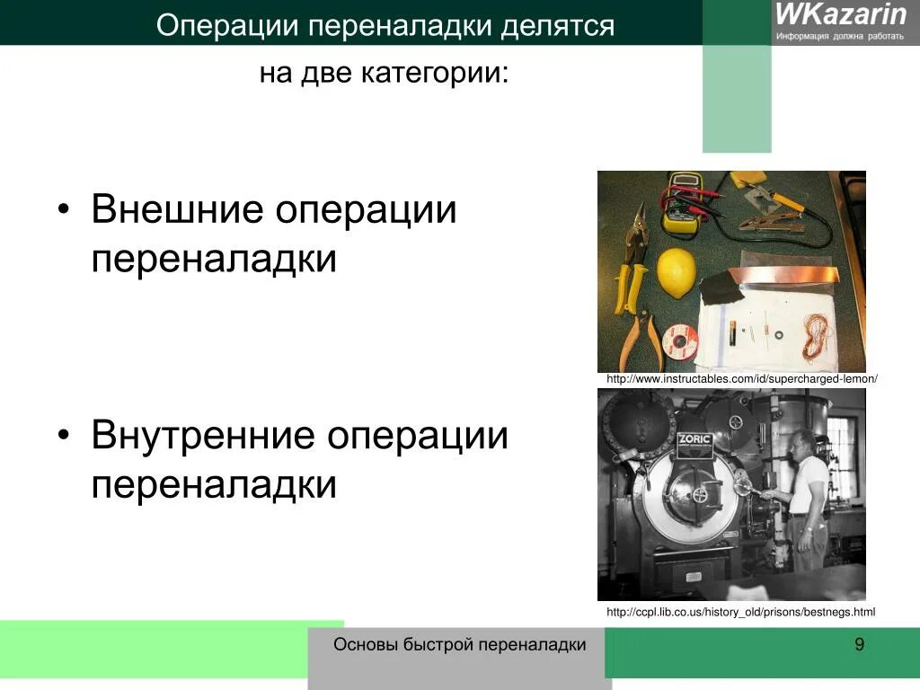 Внутренние и внешние операции переналадки. Внутренняя и внешняя переналадка. Быстрая переналадка оборудования. Быстрая переналадка Smed. Укажите внутренние операции