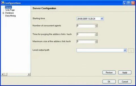 Start config