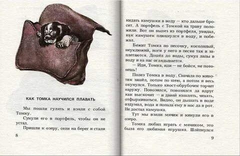 Рассказ е чарушина про томку