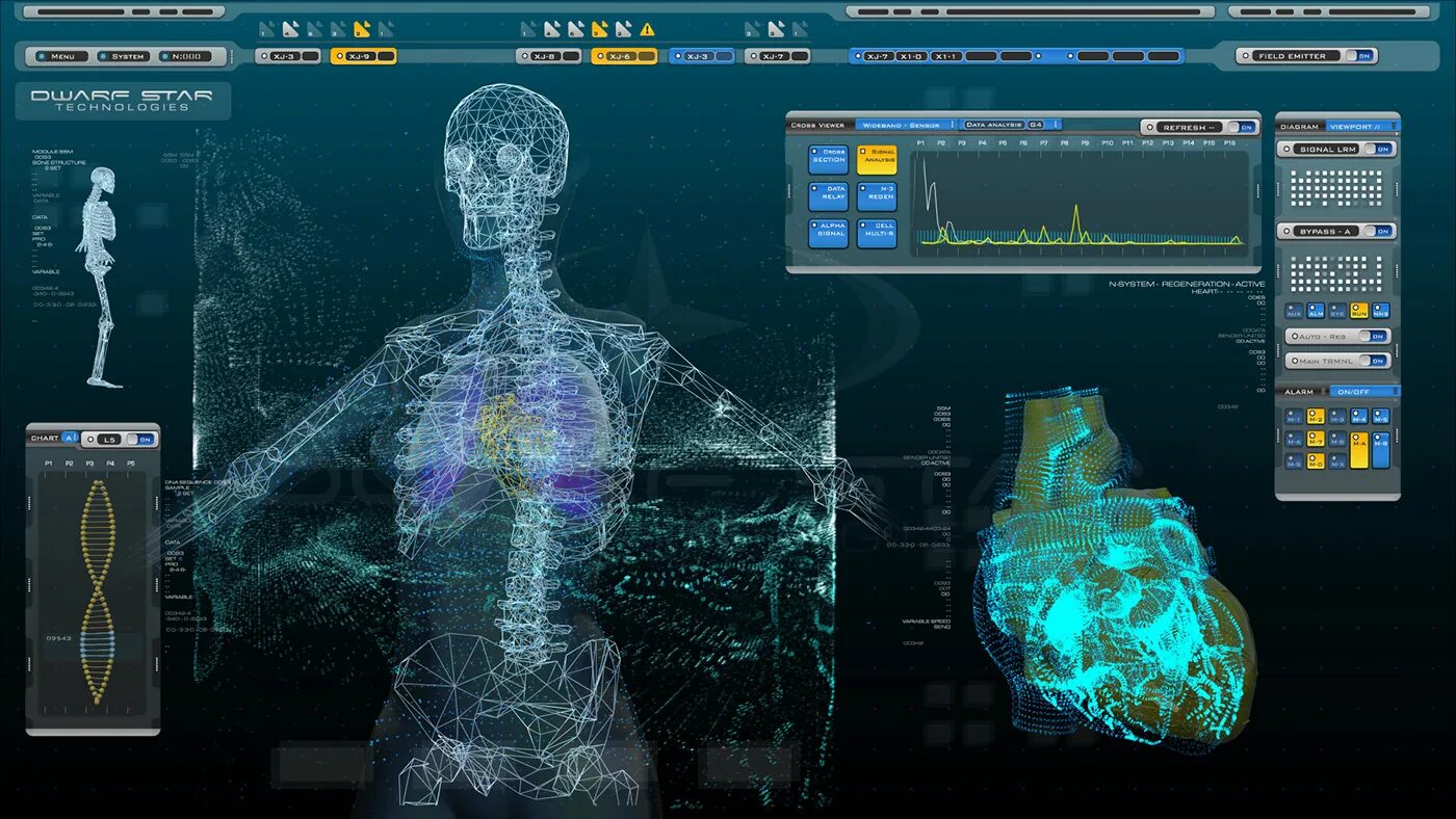 Screen graphics