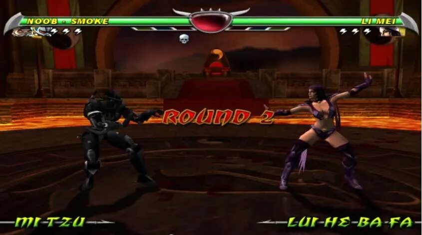 Игра мортал комбат на двоих. Mortal Kombat: Deception на двоих. Mortal Kombat Deception ps2. Mortal Kombat: Deception (2004).