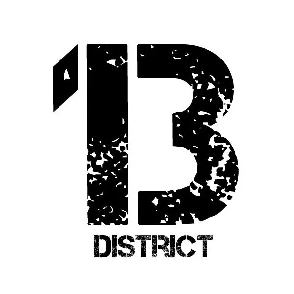 12 13 ру. Дистрикт 13. 13 Логотип. Дистрикт логотип. District 13 логотип.