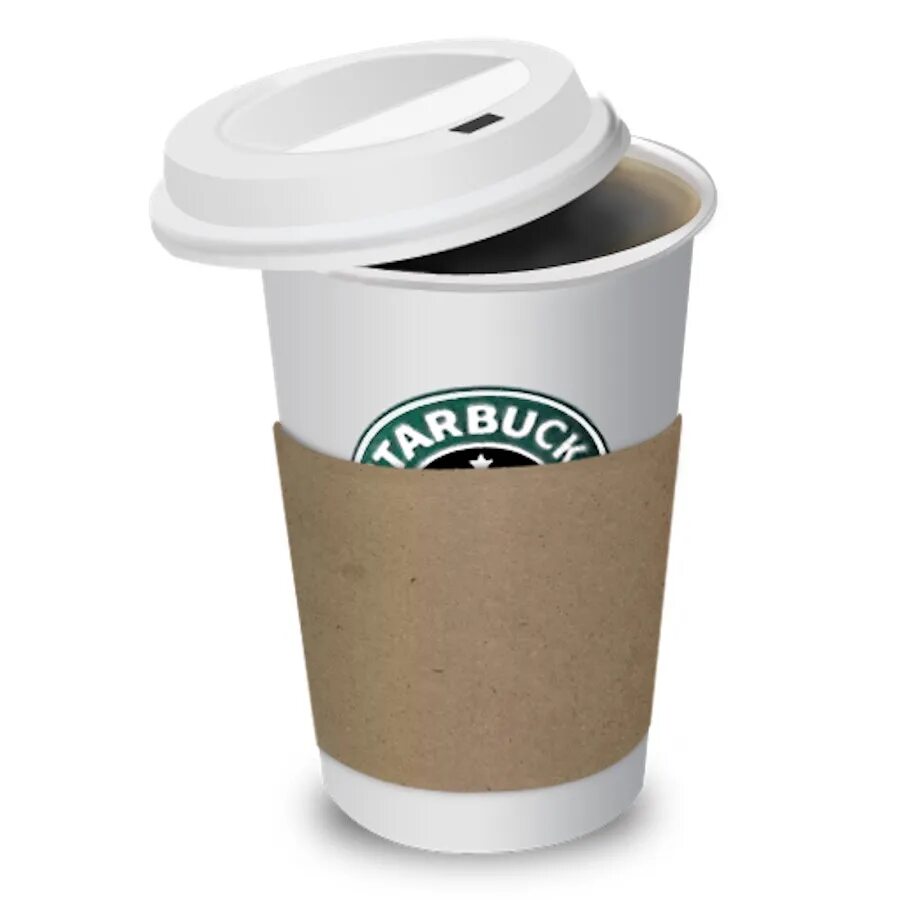 The cups are