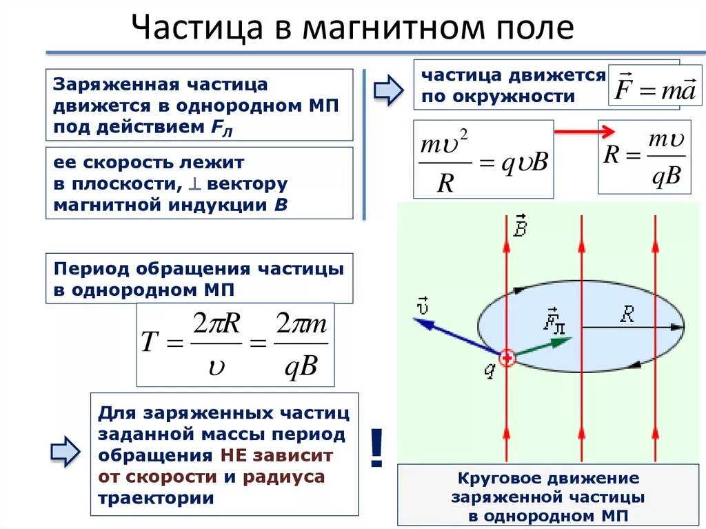 Тело суммарный положительный заряд частиц которого равен. Движение заряженной частицы в магнитном поле. Напряженность магнитного поля проводника. Как движется частица в магнитном поле. Движение частицы в магнитном поле по окружности.