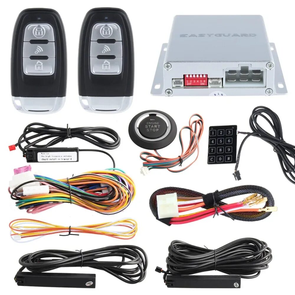 Alarm start. Сигнализация pke car alarm system. сигнализация car push start system. pke alarm remote engine. easyguard сигнализация.