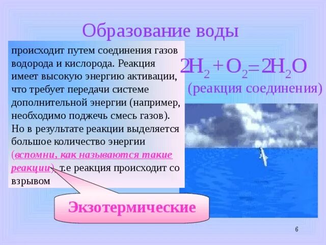 Соединение воды