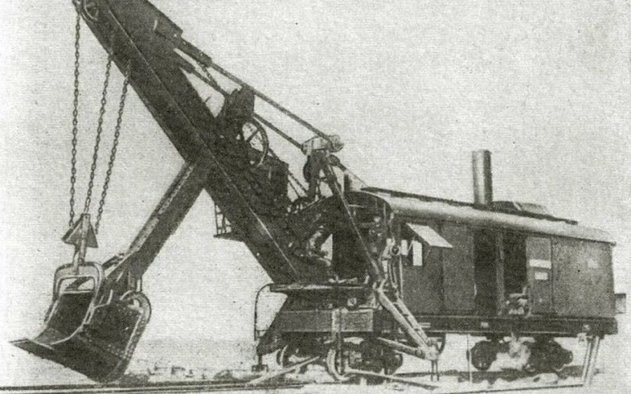 Первая строительная техника. Паровой экскаватор Путиловец. Экскаватор Ковровец 1931. Паровой экскаватор Ковровец.