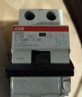 Выключатель автоматический дифференциальный ds201 c16