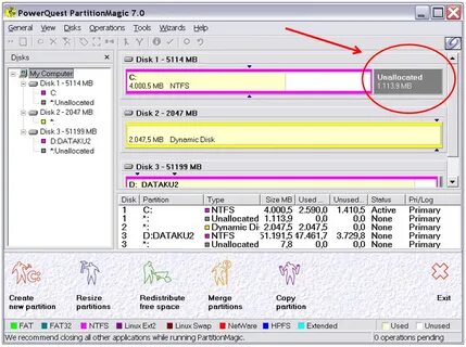 Partition magic