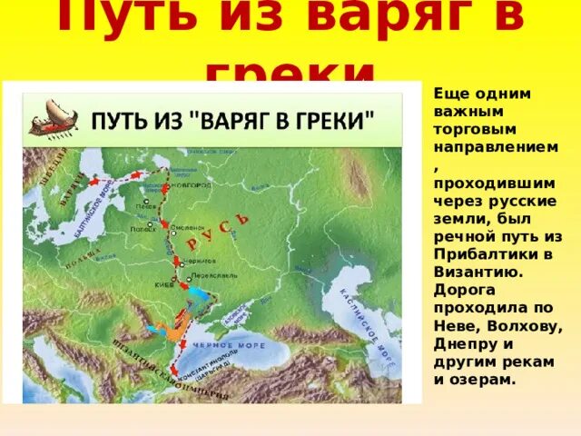 Основной путь из варяг в греки. Торговый путь из варяг в греки. важнейший торговый путь из варяг в греки. путь из варяг в греки на карте. путь от варяг в греки.