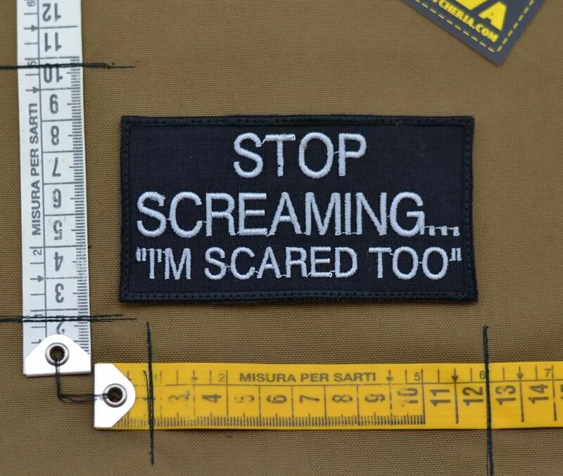 Scared на английском. Stop screaming. Производитель halt. Stop screaming Patch.