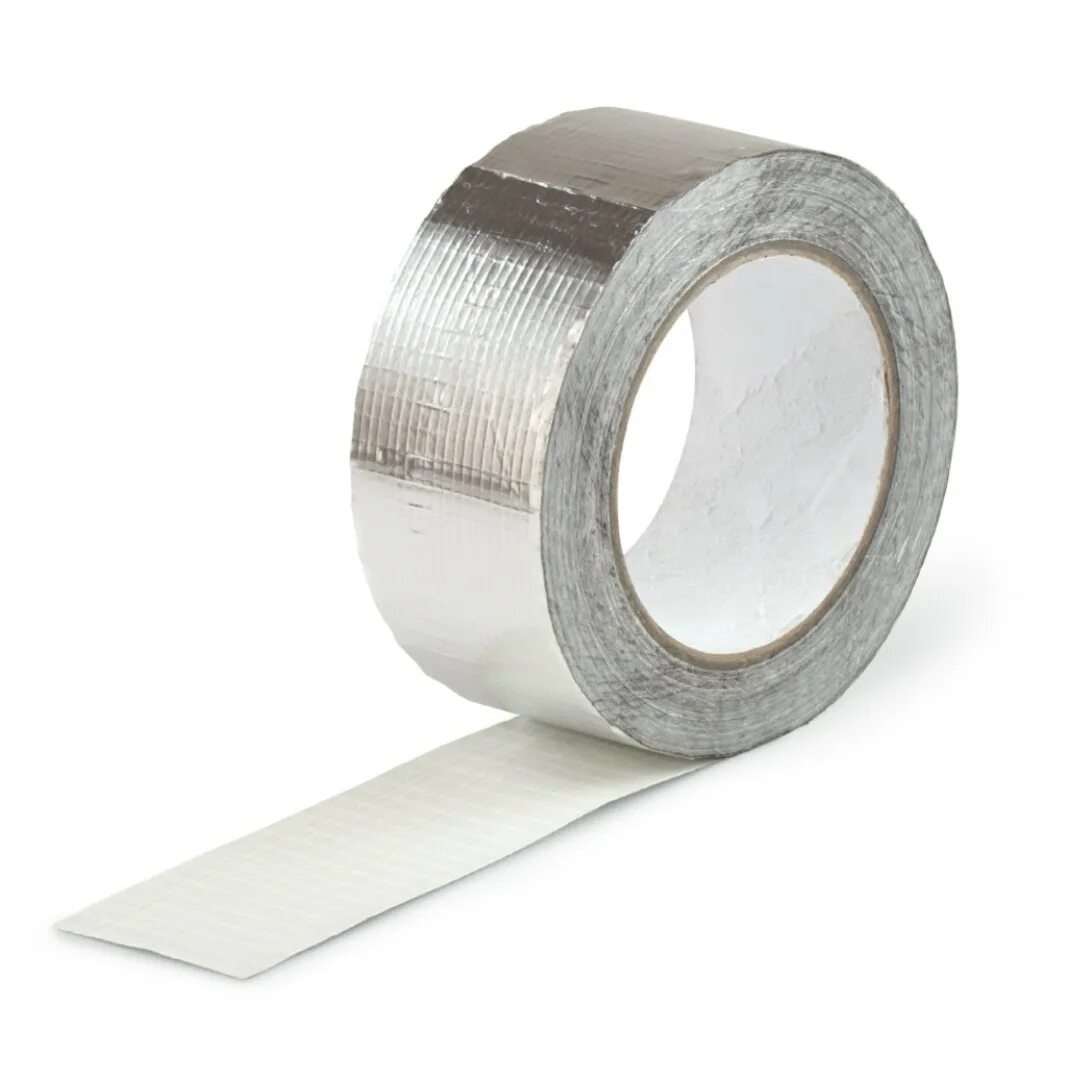 Армированный алюминий. Алюминиевый скотч 100 мм. скотч алюминиевый 100мм х 40м. лента алюминиевая 100мм. скотч монтажный алюминиевый армированный 100 мм.