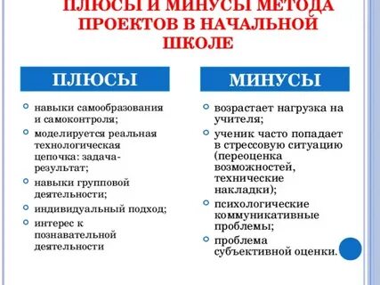 Школа сад плюсы и минусы
