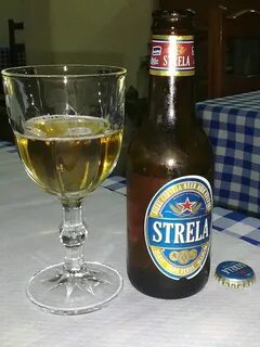 Strela, a beer from Cape Verde. 