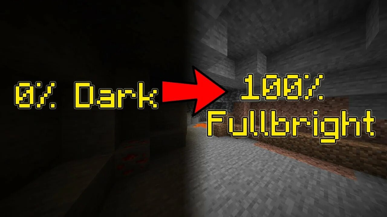 Гамма майнкрафт. Fullbright 1.19.3. Fullbright-1.19-Optifine. Значок Фулбрайт майнкрафт.