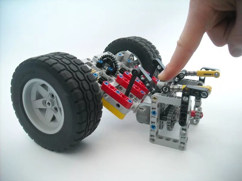 TechLug.fr - Review Lego Technic #8295 Chargeur télescopique Technique lego, Idé