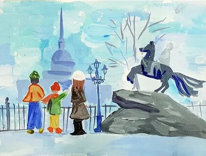 Сказочные герои гуляют по городу