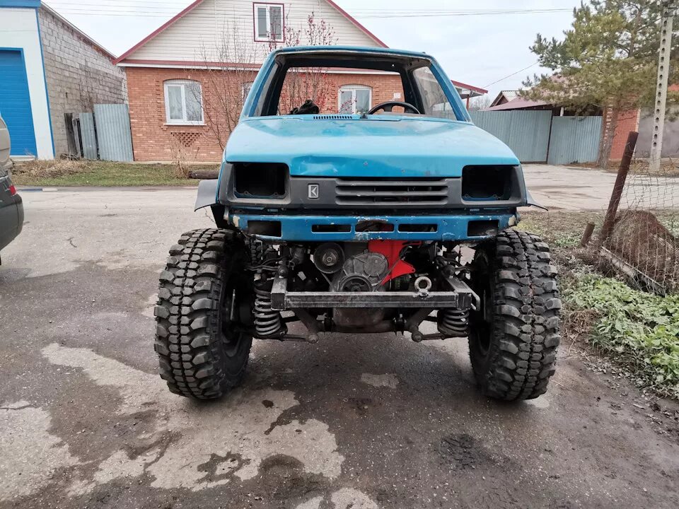 Lada 11113 Ока 0.7 бензиновый 1999 КАРБОН Квадрик с крышей на DRIVE2