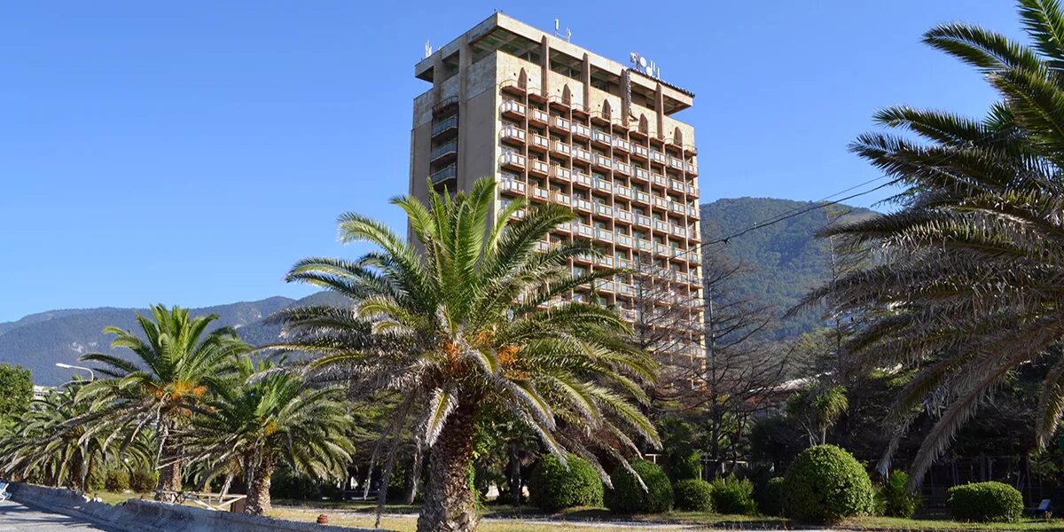 AMZA park hotel без звезд - Гагра - Абхазия - Туристическая компания ICS Travel 