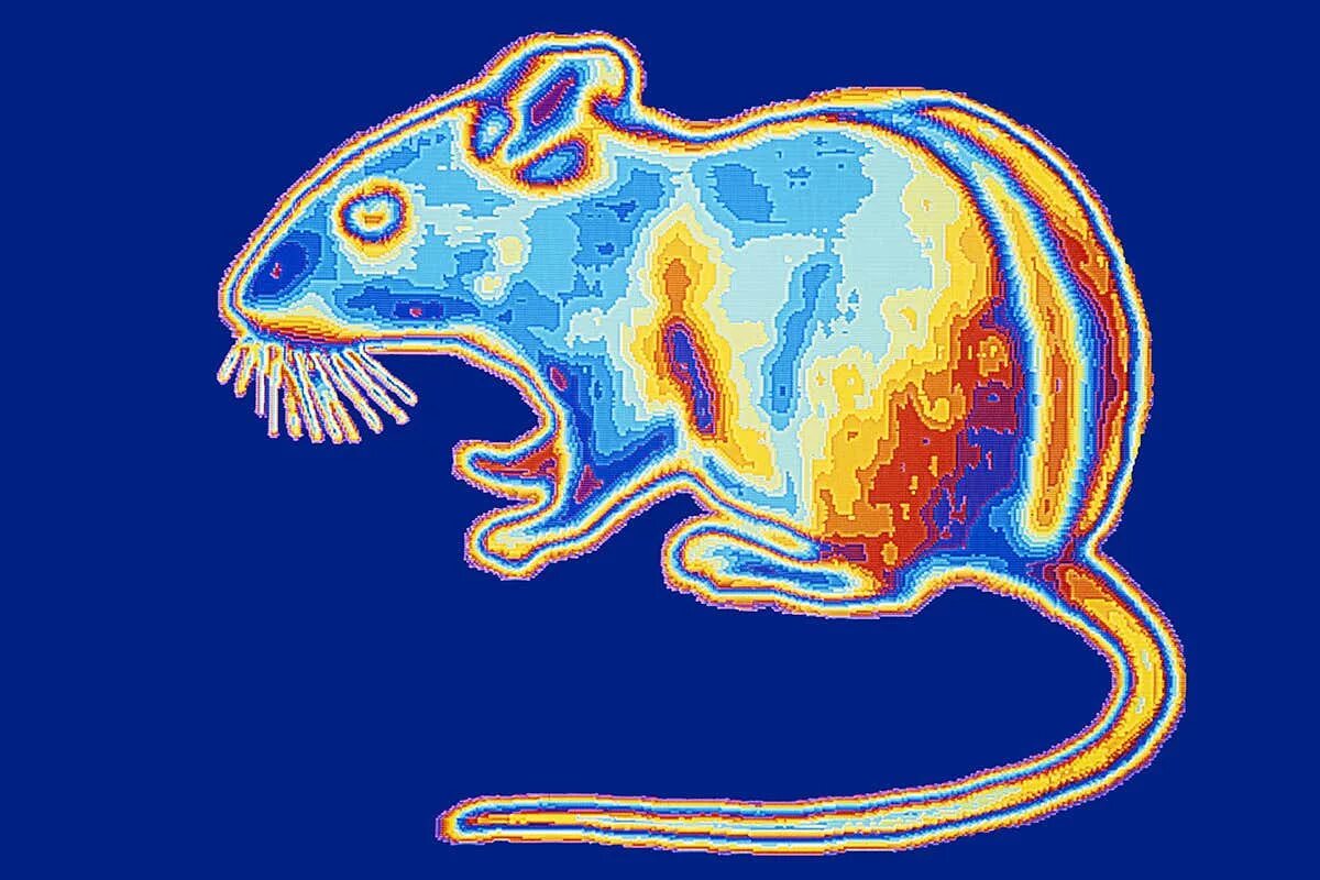 Зрение мыши. Инфракрасное излучение мышь. Мышь в тепловизоре. Инфракрасный зверь. Инфракрасное зрение.