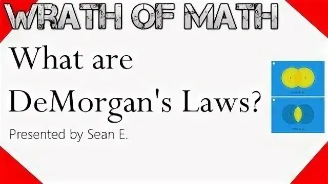 Morgans law
