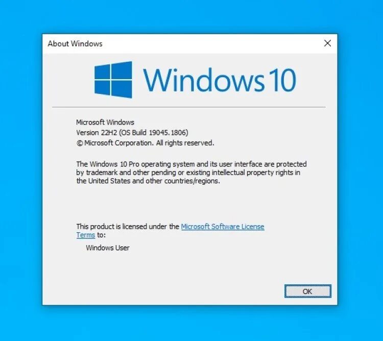 Windows 10, версия 22h2. Версия сборки Windows. Сборка Windows 10. Windows 10 1909.