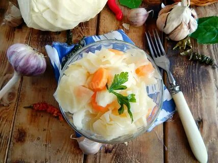 Рецепты маринованной капусты кусочками быстрого приготовления